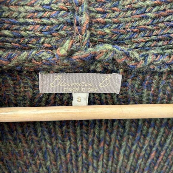 Bianca B Alpaca Wool Olive Green Cardigan Size Small - Picture 3 of 4